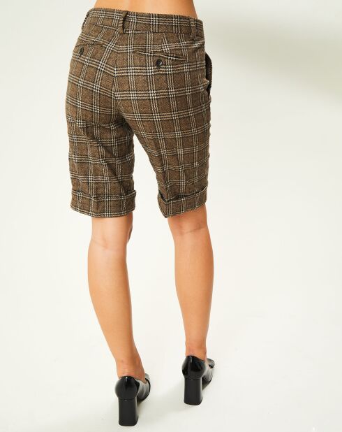 Pantalones cortos marrones