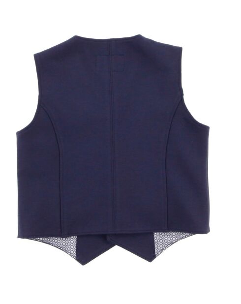 Giler de costume bleu foncé