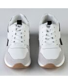 Sneakers Lauren blanc/noir