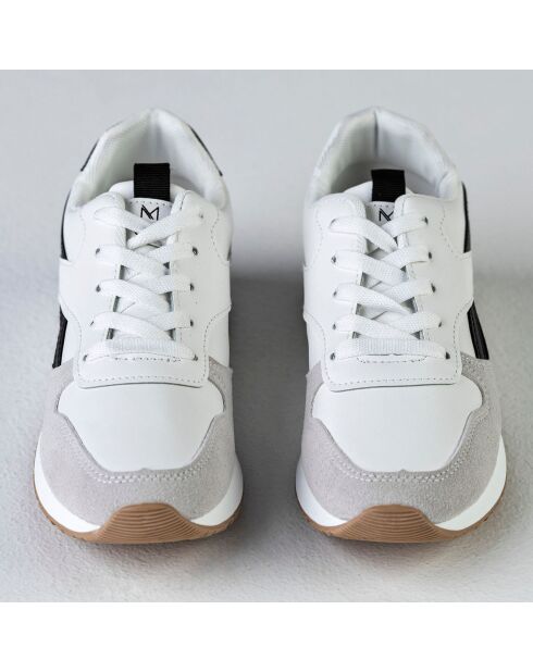 Sneakers Lauren blanc/noir