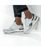 Sneakers Lauren blanc/noir