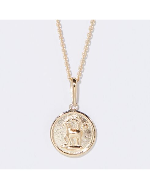 Astro Lisse Aries Anhänger aus Gelbgold