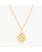 Astro Lisse Taurus Anhänger Gelbgold