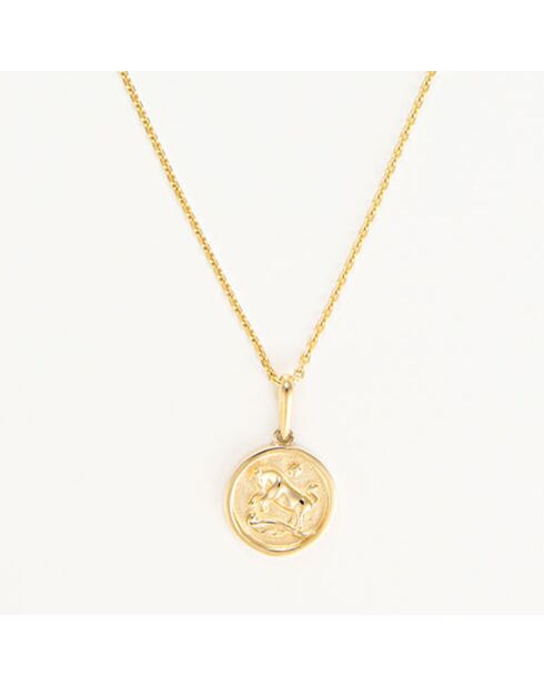 Astro Lisse Taurus Anhänger Gelbgold