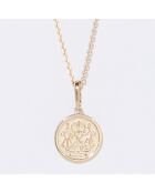Pendentif Astro Lisse Balance or jaune