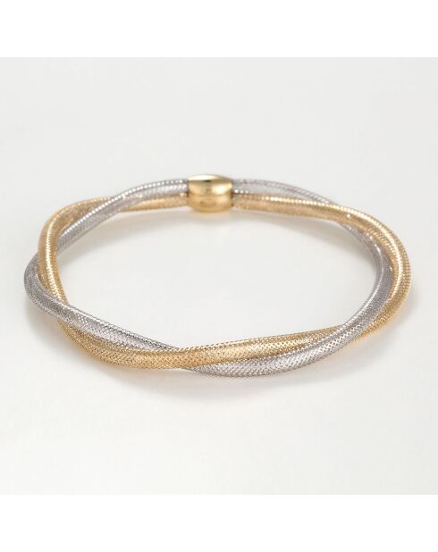 Amore Mio zweifarbiges Goldarmband