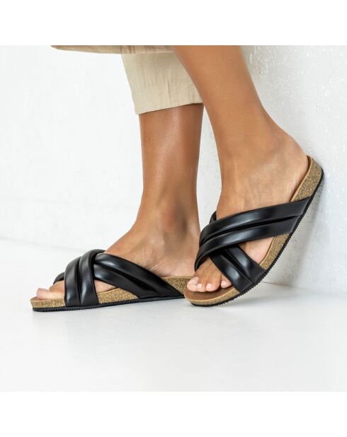 Mules Cinta noires