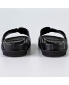 Mules en Cuir Sienna noires