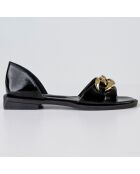 Sandales en Cuir Krista noires