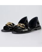Sandales en Cuir Krista noires