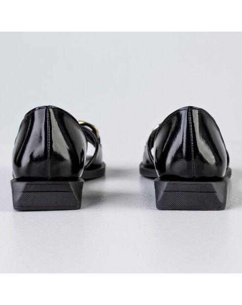 Sandales en Cuir Krista noires