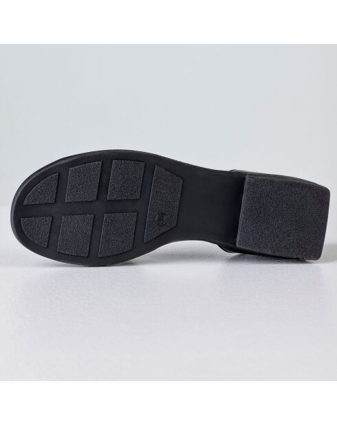 Sandales en Cuir Krista noires