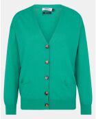 Gilet 100% Laine certifiée RWS Bess vert