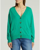 Gilet 100% Laine certifiée RWS Bess vert