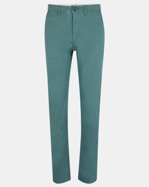 Pantalon Chino en Coton Bio Relax Kutrelax vert