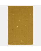 Écharpe à Clous Af Gala F vert kaki  - 178x81 cm