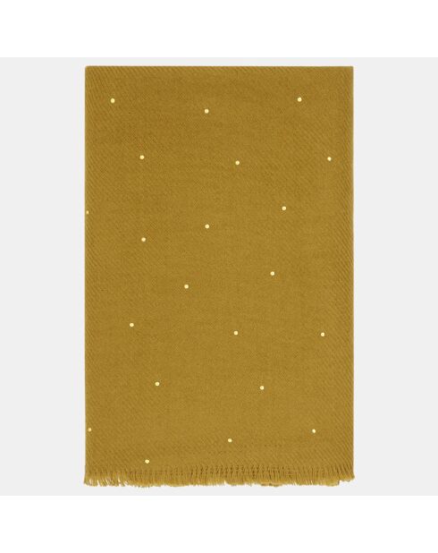 Écharpe à Clous Af Gala F vert kaki  - 178x81 cm