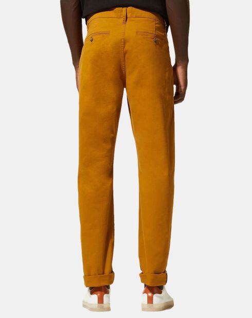 Pantalon Chino droit Kutdroit  camel