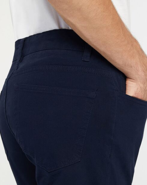 Pantalon slim Kuflex bleu marine