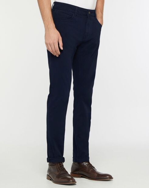 Pantalon slim Kuflex bleu marine