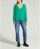 Gilet 100% Laine certifiée RWS Bess vert