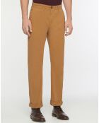 Pantalon Chino en Coton Bio Relax Kutrelax camel