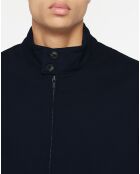 Blouson Harrington Larton bleu marine