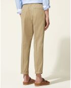 Pantalon droit Kujog beige