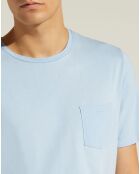 T-Shirt 100% Coton Bio Pima Tishma bleu clair