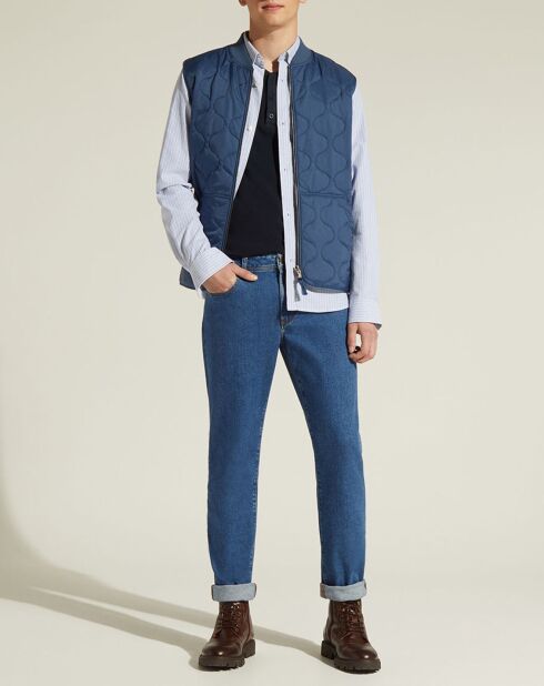 Blouson Déperlant Larmer Warmer bleu