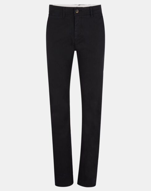 Pantalon Chino en Coton Bio Relax Kutrelax noir