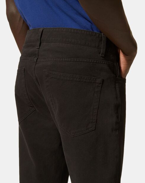 Pantalon slim Kuflex Flex noir