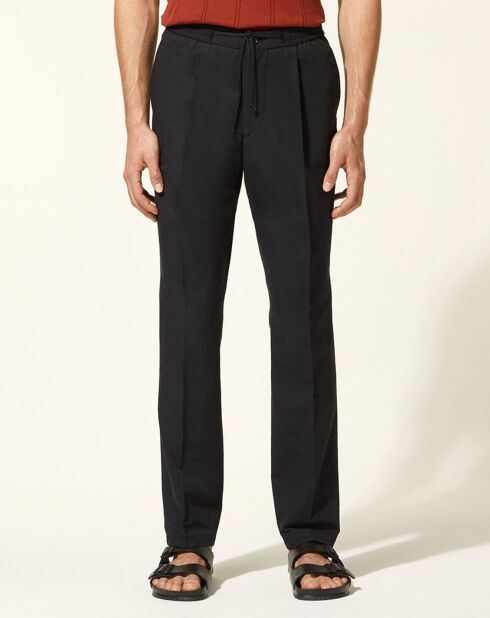 Pantalon droit Kujog noir