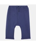 Jogging en Coton molletonné Ondo bleu marine