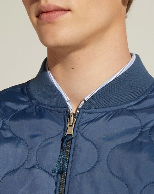 Blouson Déperlant Larmer Warmer bleu