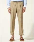 Pantalon droit Kujog beige