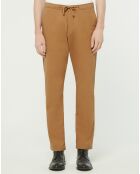 Pantalon droit Lujog camel