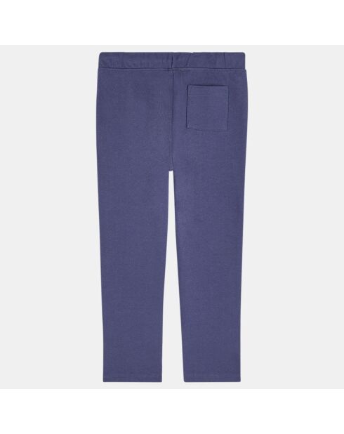 Pantalon de Jogging en Coton Tom bleu marine