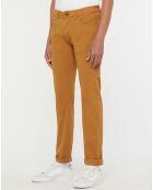 Pantalon slim Kuflex Flex camel