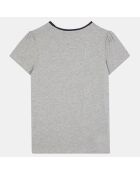 T-Shirt en Coton Anaïs gris chiné