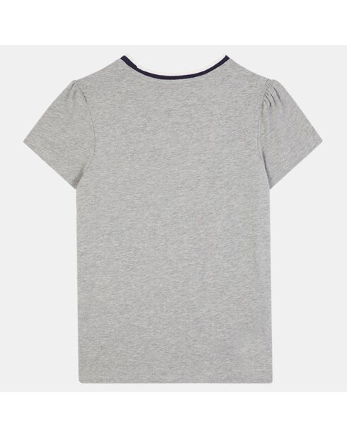 T-Shirt en Coton Anaïs gris chiné