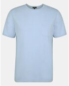 T-Shirt Tishdye bleu clair