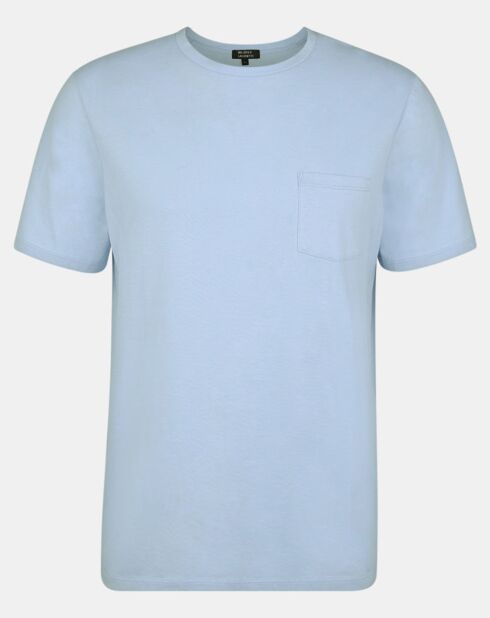 T-Shirt Tishdye bleu clair