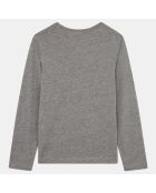 T-Shirt Armand en Coton  bio gris chiné