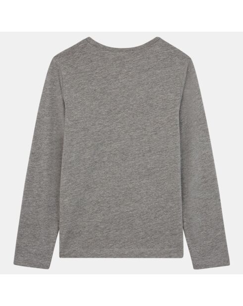 T-Shirt Armand en Coton  bio gris chiné