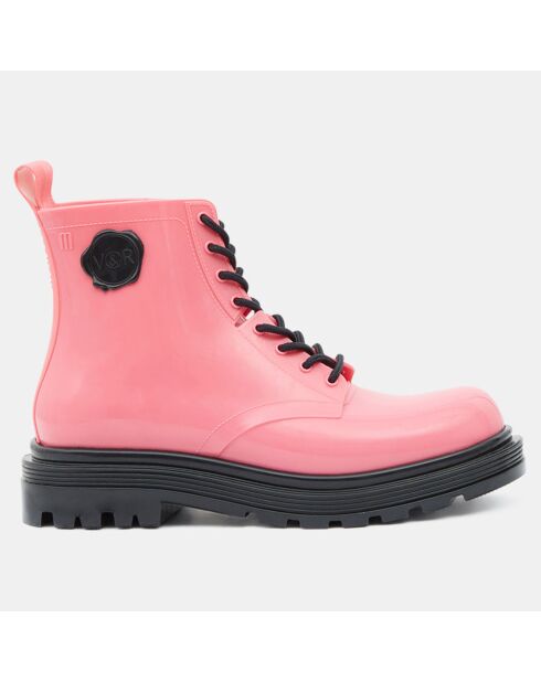 Boots Coturno Viktor & Rolf roses