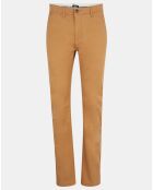 Pantalon Chino en Coton Bio Relax Kutrelax camel