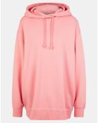 Sweat Oversize en Coton biologique Bahut rose bonbon