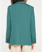 Blazer droit en Laine mélangée Cléo Oversize vert