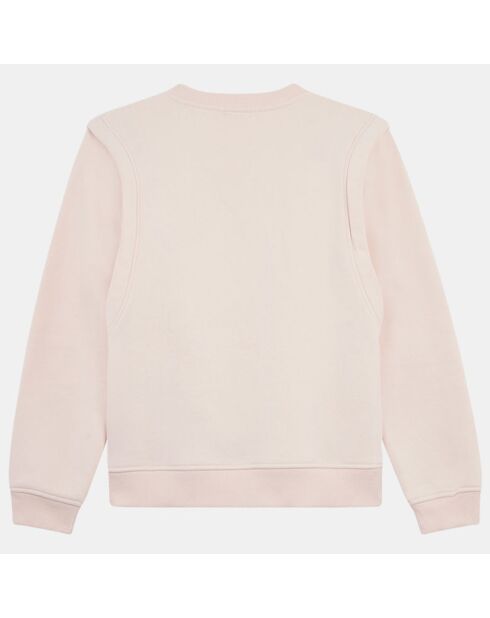 Sweat en Coton molletonné Jofrette rose pâle